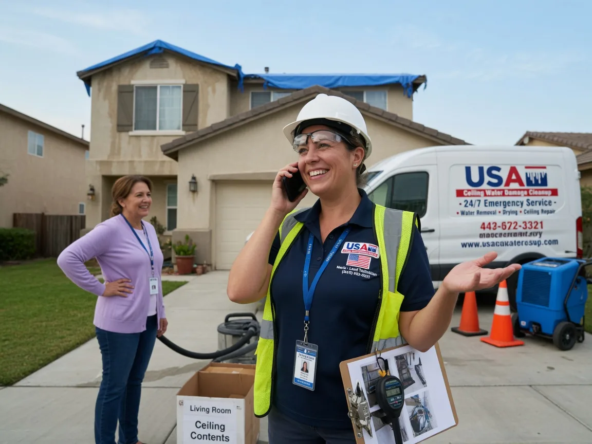 Ceiling Water Damage Restoration Ravia, OK FAQs