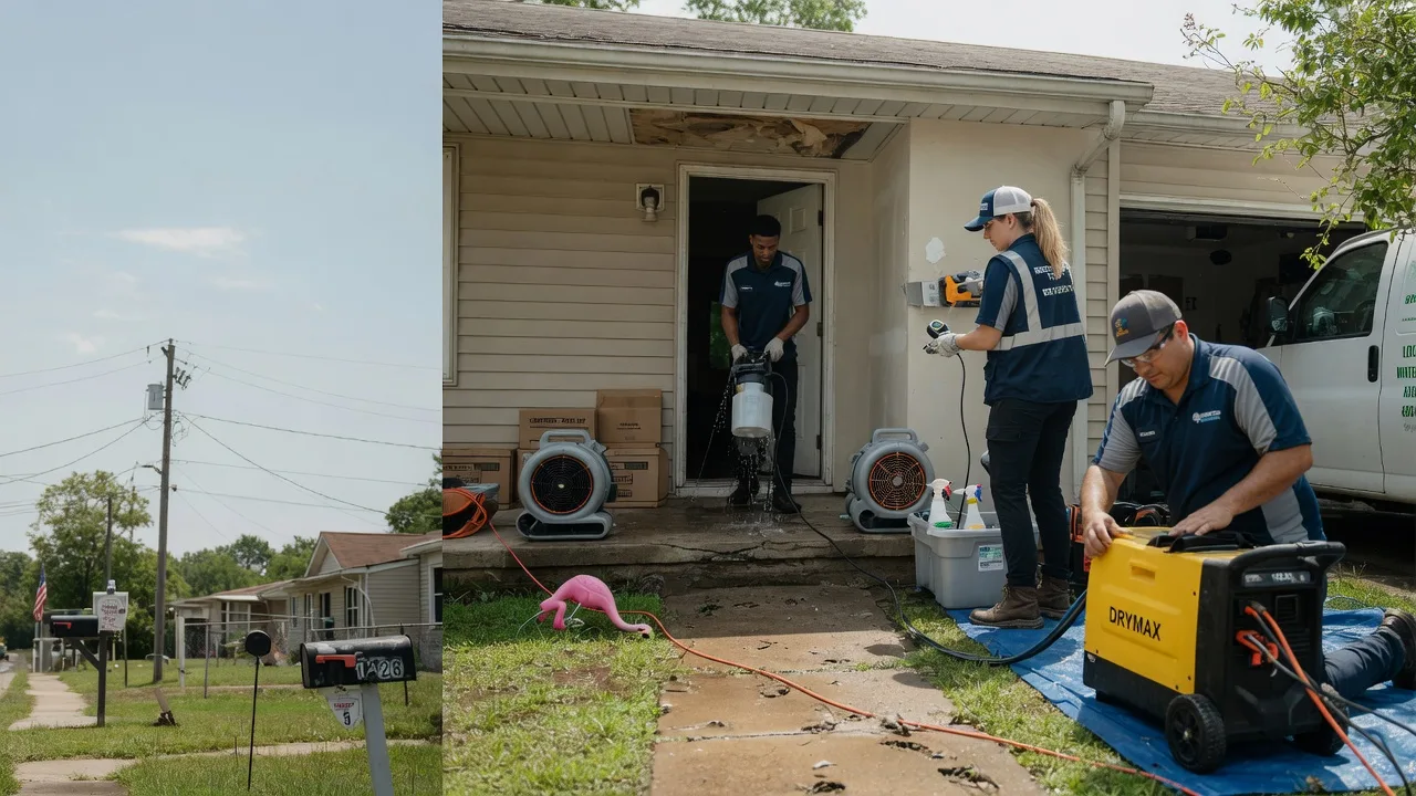 Storm Damage Water Removal in Ravia, OK near me